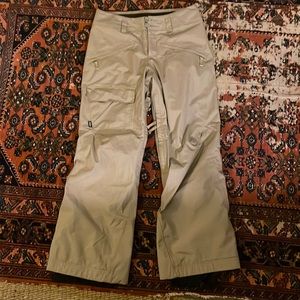 Patagonia ski / snowboard pants khaki size small